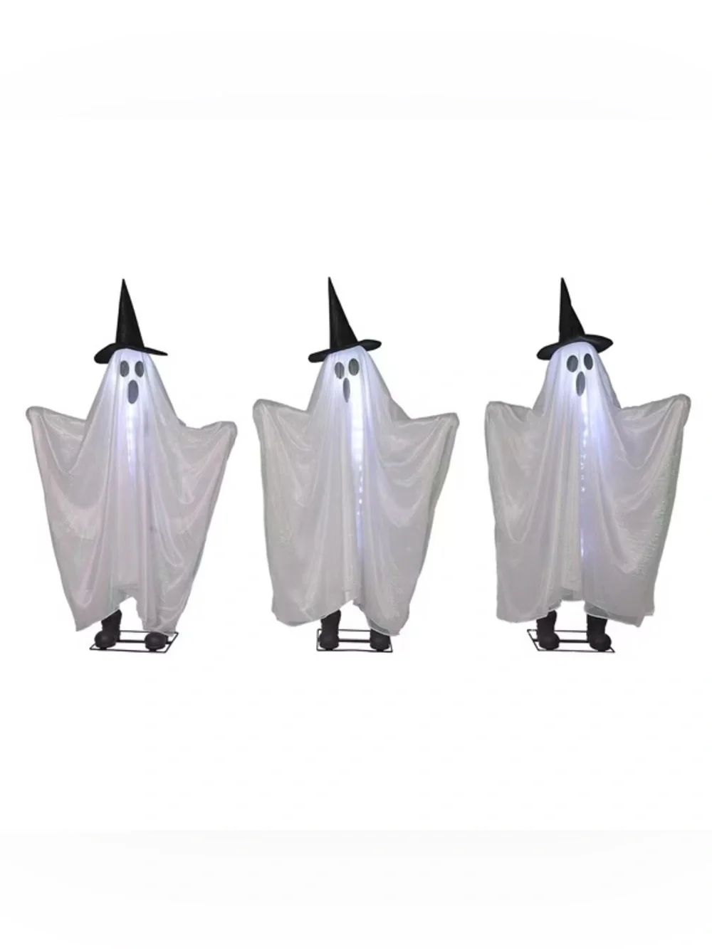 Pre-Lit Animated Ghosts, Set of 3